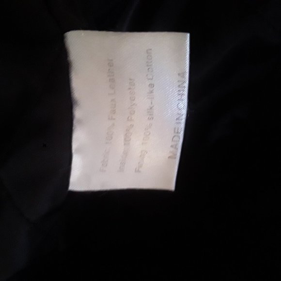 David Outerwear Faux Leather jacket - Picture 4 of 8